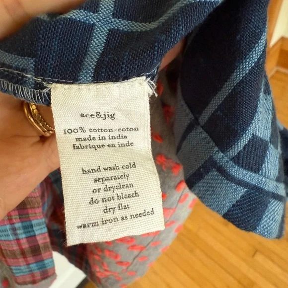 Ace & Jig Colorful Checkered Midi Dress - Picture 8 of 8